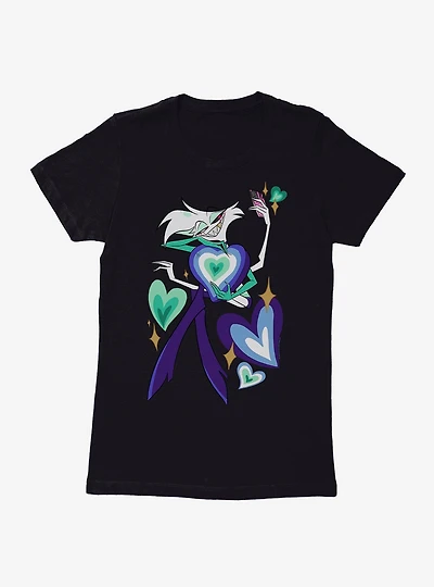 Hazbin Hotel Angel Dust Pride Womens T-Shirt