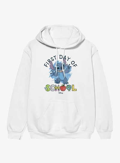 Disney Lilo & Stitch First Day Of School Supply Letters Hoodie