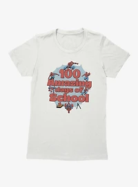 Marvel Comics Retro Spider-Man 100 Amazinf School Days Womens T-Shirt