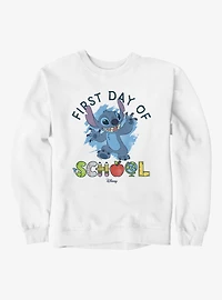Disney Lilo & Stitch First Day Of School Supply Letters Sweatshirt