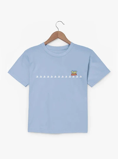 Disney Pixar Toy Story Classic Cloud Line Up Logo Youth T-Shirt