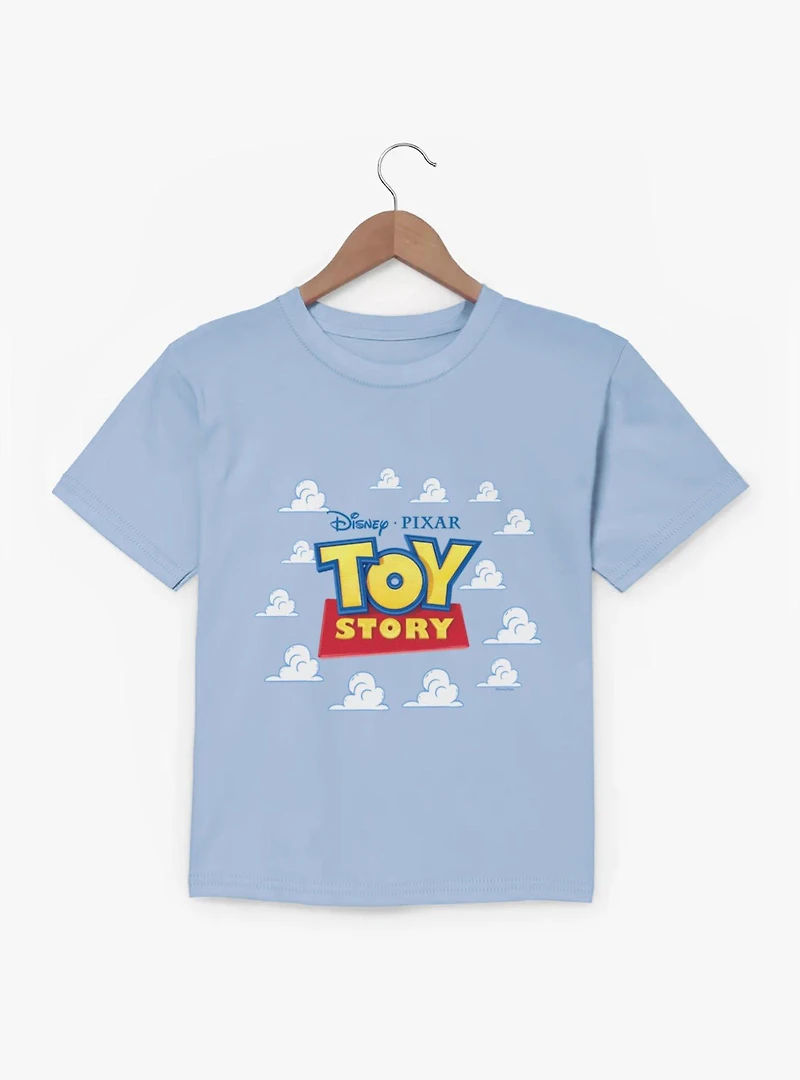 Disney Pixar Toy Story Classic Logo The Clouds Youth T-Shirt
