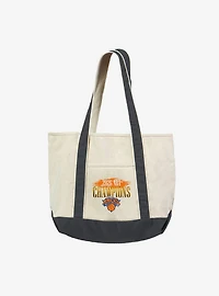 NBA Champions 2026 New York Knicks Pinnacle Tote Bag