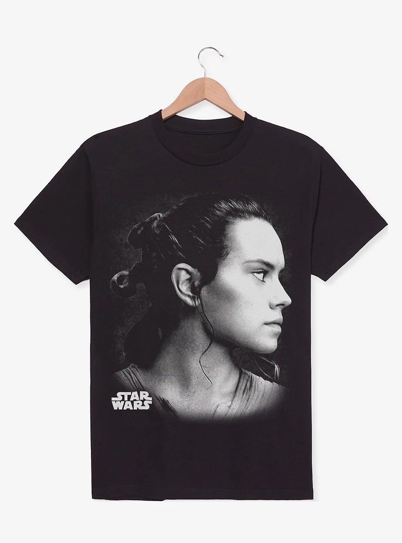 Star Wars The Force Awakens Rey Skywalker Portrait T-Shirt BoxLunch Exclusive