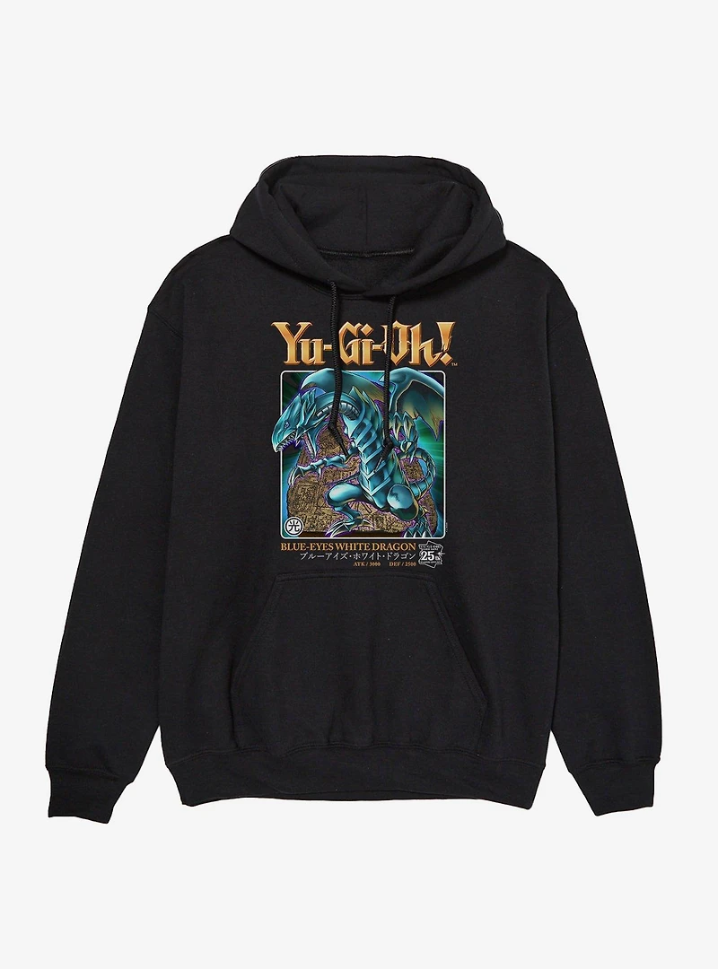 Yu-Gi-Oh! Duel Monsters Blue Eyes White Dragon 25th Anniversary Hoodie