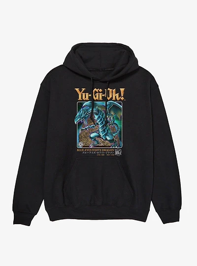 Yu-Gi-Oh! Duel Monsters Blue Eyes White Dragon 25th Anniversary Hoodie