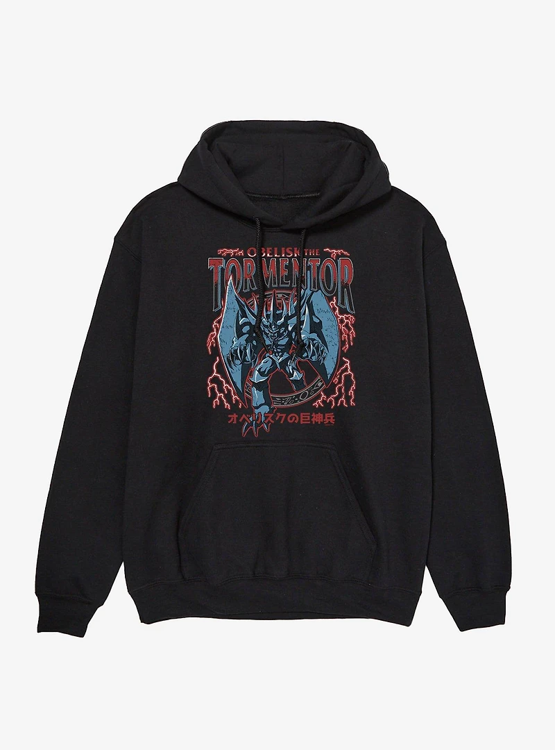 Yu-Gi-Oh! Duel Monsters Obelisk The Tormentor Lightening Tee Hoodie