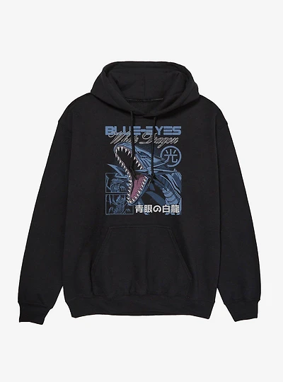 Yu-Gi-Oh! Duel Monsters Blue Eyes White Dragon Hoodie