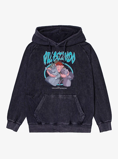 Disney The Hunchback of Notre Dame Quasimodo Circle Hug Mineral Wash Hoodie