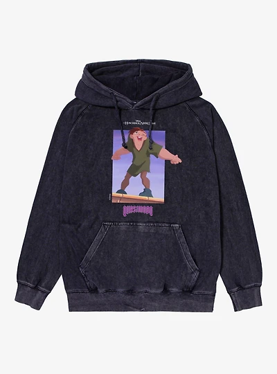 Disney The Hunchback of Notre Dame Quasimodo At Top Mineral Wash Hoodie