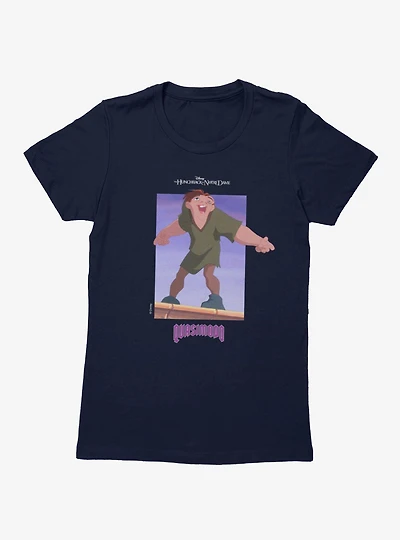 Disney The Hunchback of Notre Dame Quasimodo At Top Womens T-Shirt