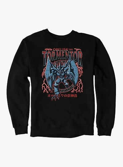 Yu-Gi-Oh! Duel Monsters Obelisk The Tormentor Lightning Sweatshirt