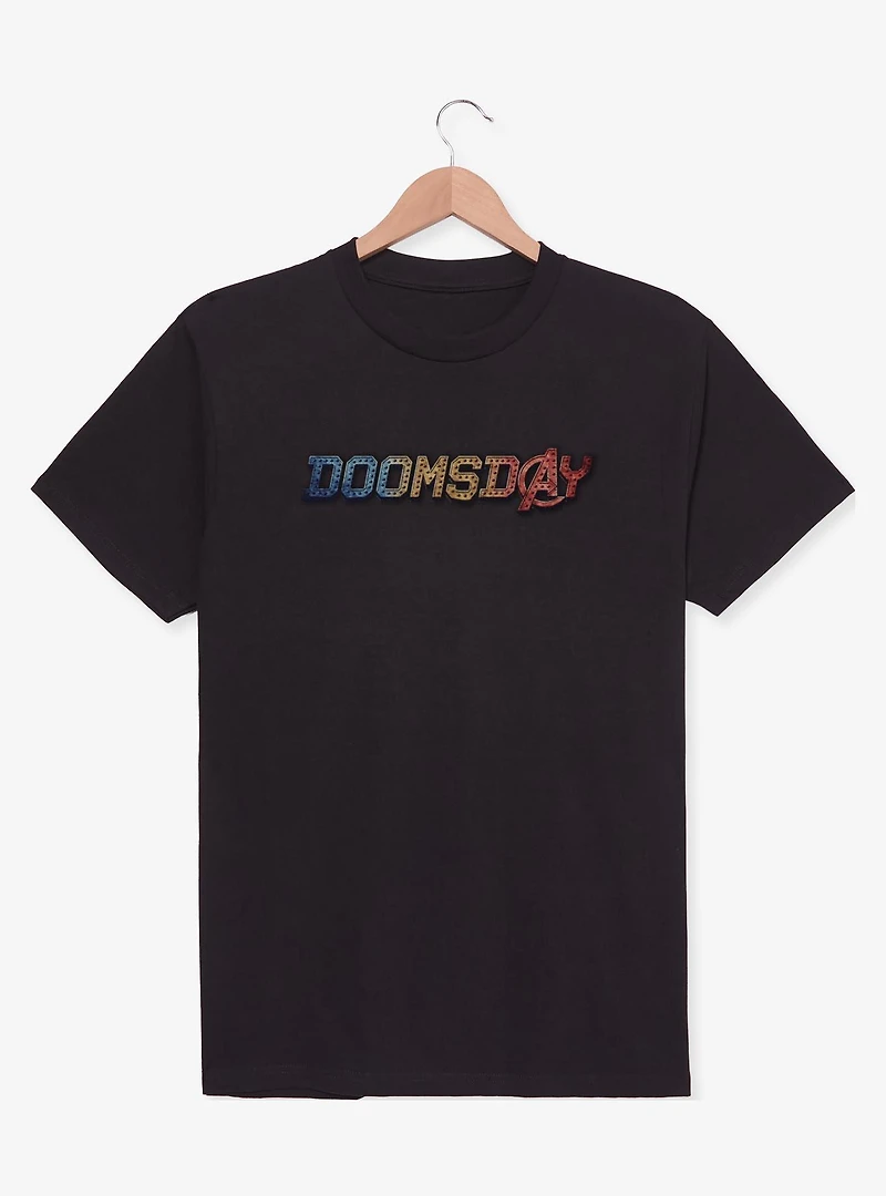 Marvel Avengers Doomsday Rainbow Logo T-Shirt