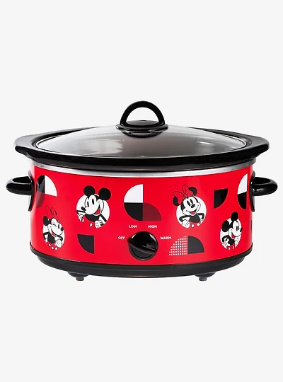 Disney Mickey and Minnie Mouse 5-Quart Slow Cooker