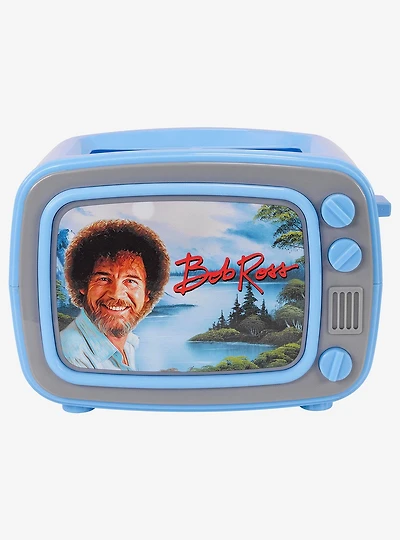 Bob Ross Retro TV Toaster with Light Up Frame
