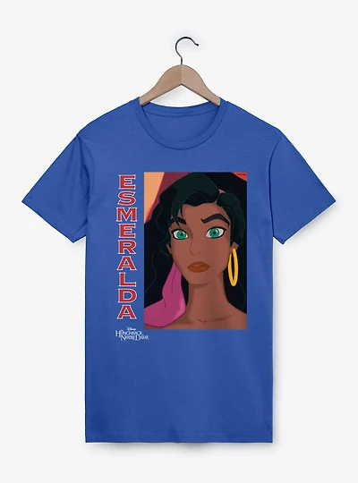 Disney The Hunchback of Notre Dame Esmeralda Close Up Face T-Shirt