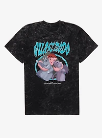 Disney The Hunchback of Notre Dame Quasimodo Circle Hug Mineral Wash T-Shirt