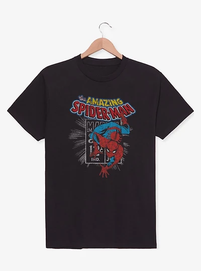 Marvel The Amazing Spider-Man Postage Stamp T-Shirt