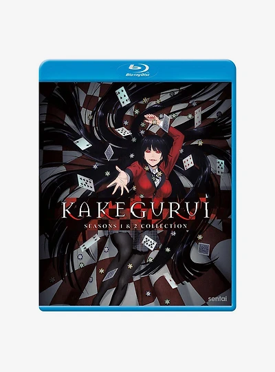 Kakegurui: Season 1 & 2 Complete Collection Blu-Ray