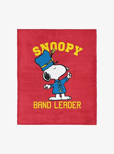 Peanuts Snoopy Fantastic Peanuts Band Silk Touch Throw Blanket
