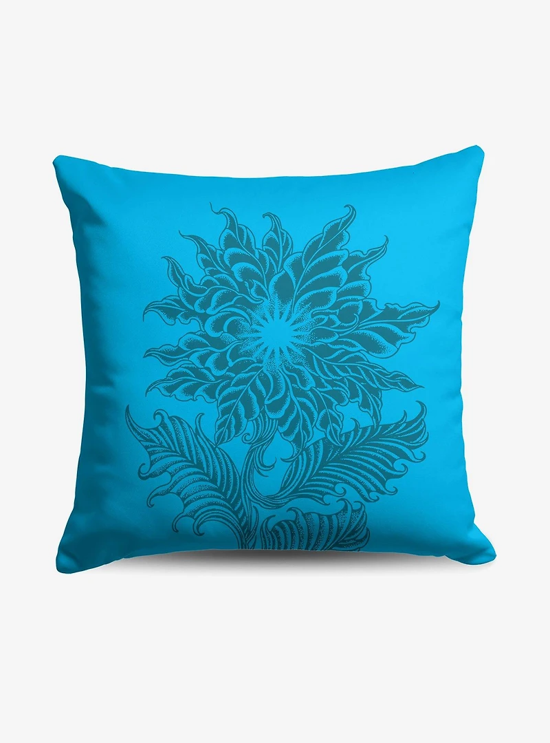 A Court of Frost and Starlight Logo Drop Throw Pillow