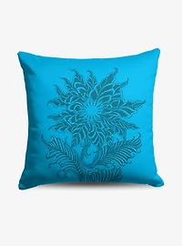 A Court of Frost and Starlight Logo Drop Throw Pillow