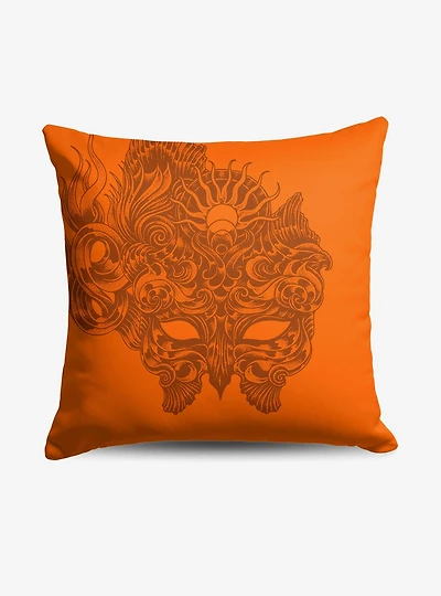 A Court of Silver Flames Logo Drop Throw Pillow