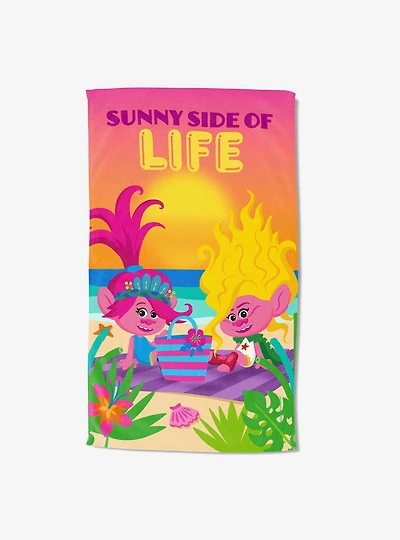 Trolls Sunny Side of Life Sand Free Beach Towel