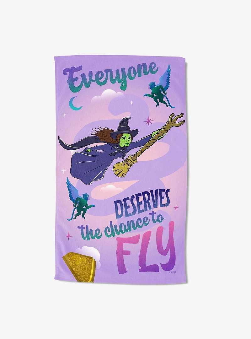 Wicked A Chance To Fly Sand Free Beach Towel
