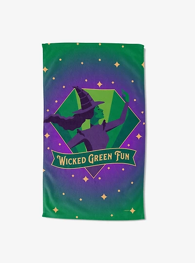 Wicked Green Fun Sand Free Beach Towel