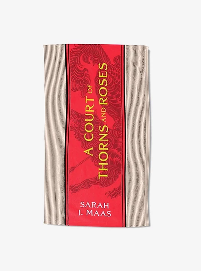 A Court of Thorns and Roses Paged and Spines Sand Free Beach Towel