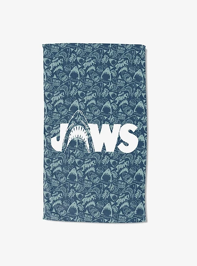 Jaws Closed Beach Sand Free Beach Towel