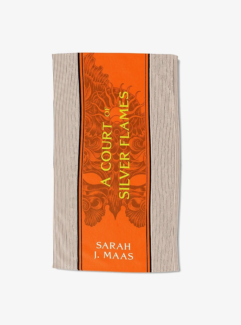 A Court of Silver Flames Paged and Spines Sand Free Beach Towel