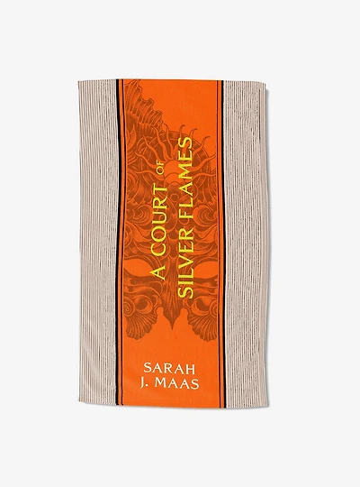 A Court of Silver Flames Paged and Spines Sand Free Beach Towel
