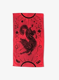 A Court of Thorns and Roses Inked Sand Free Beach Towel
