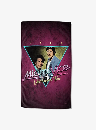Miami Vice Undercover Tour Sand Free Beach Towel