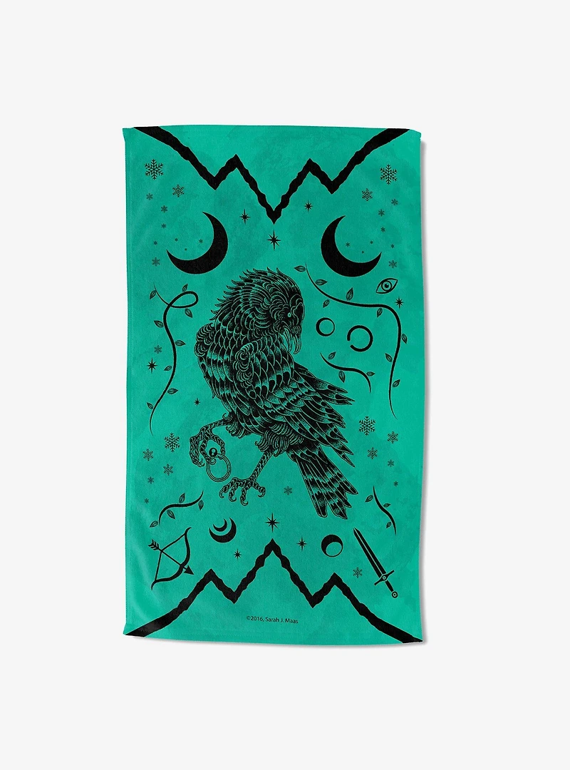 A Court of Mist and Fury Inked Sand Free Beach Towel