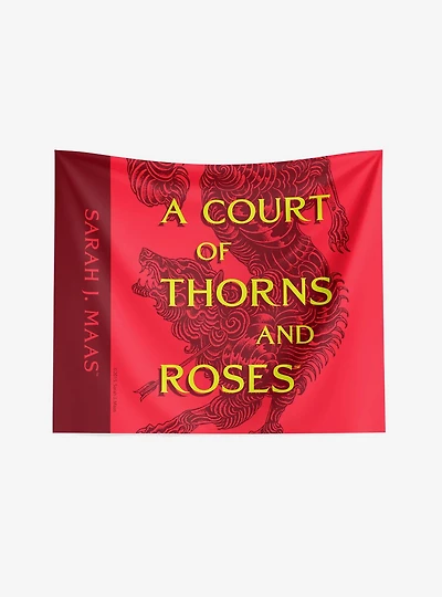 A Court of Thorns and Roses Covered Split Wall Hanging