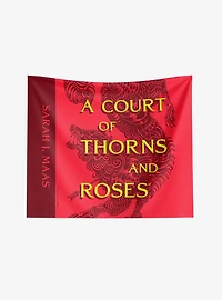 A Court of Thorns and Roses Covered Split Wall Hanging