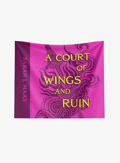 A Court of Wings and Ruin Covered Split Wall Hanging