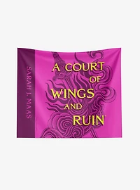 A Court of Wings and Ruin Covered Split Wall Hanging