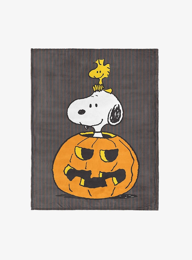 Peanuts Jack Stack Silk Touch Throw Blanket