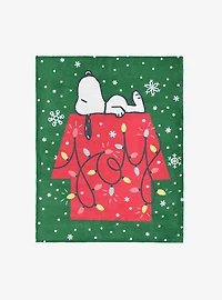 Peanuts Joy Lights Silk Touch Throw Blanket