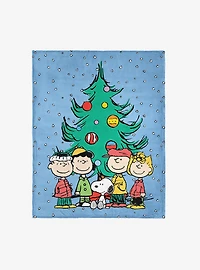 Peanuts Christmas Time Silk Touch Throw Blanket