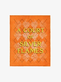 A Court of Silver Flames Diamond Florals Silk Touch Throw Blanket