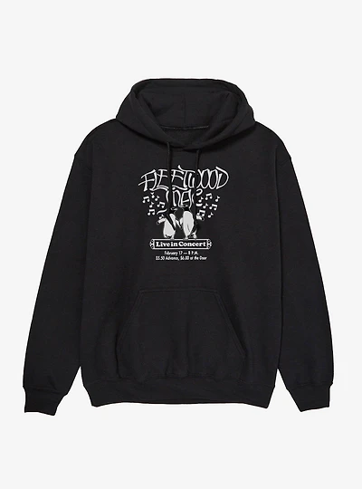Fleetwood Mac Live Concert Penguins Flyer Hoodie