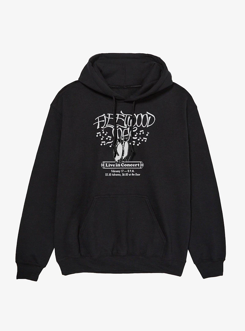 Fleetwood Mac Live Concert Flyer Hoodie