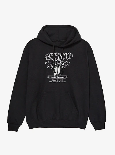 Fleetwood Mac Live Concert Flyer Hoodie