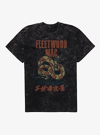 Fleetwood Mac Rattlesnake S-H-A-K-E Mineral Wash T-Shirt