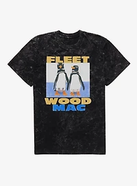 Fleetwood Mac Twin Penguins Mineral Wash T-Shirt